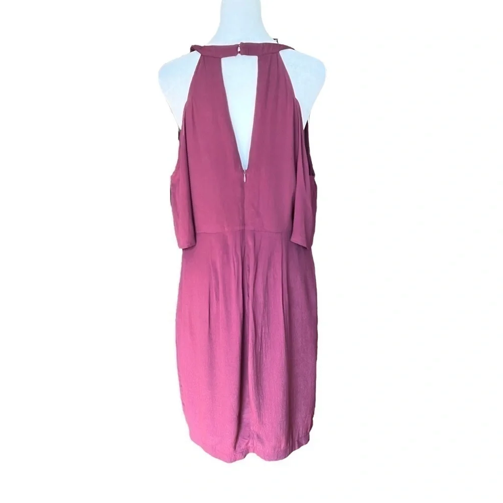 ASTR THE LABEL Cold Should Silk Mini Dress